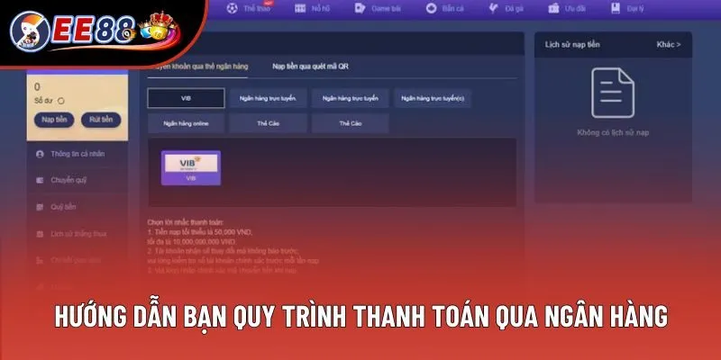Hướng dẫn bạn quy trình thanh toán qua ngân hàng